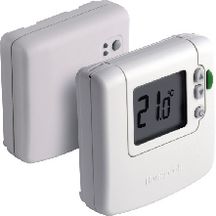 Thermostat d'ambiance honeywell digital rf avec touche eco dt92e réf dt92e1000. disponible abidjan cote d'ivoire.