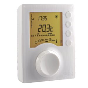 Thermostat programmable delta dore filaire j/h pour chauffage en mode confort/réduit piles, réf. disponible abidjan cote d'ivoire.