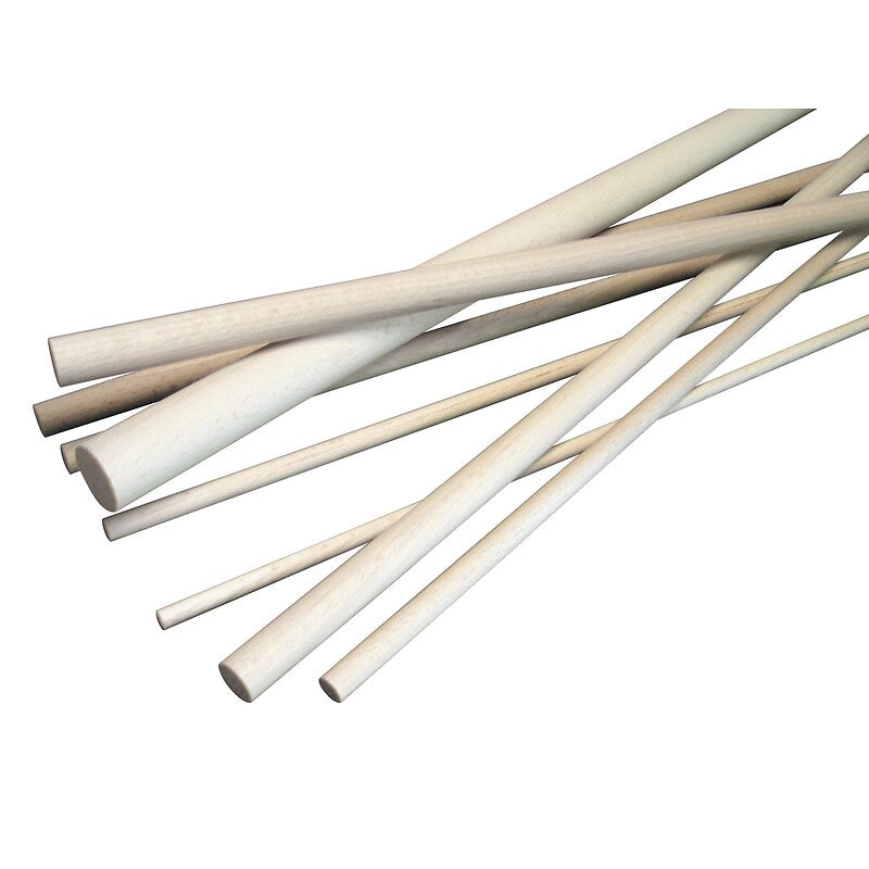 Tourillon bois lisse en hêtre longueur 1 m ø 8 mm. disponible abidjan cote d'ivoire.