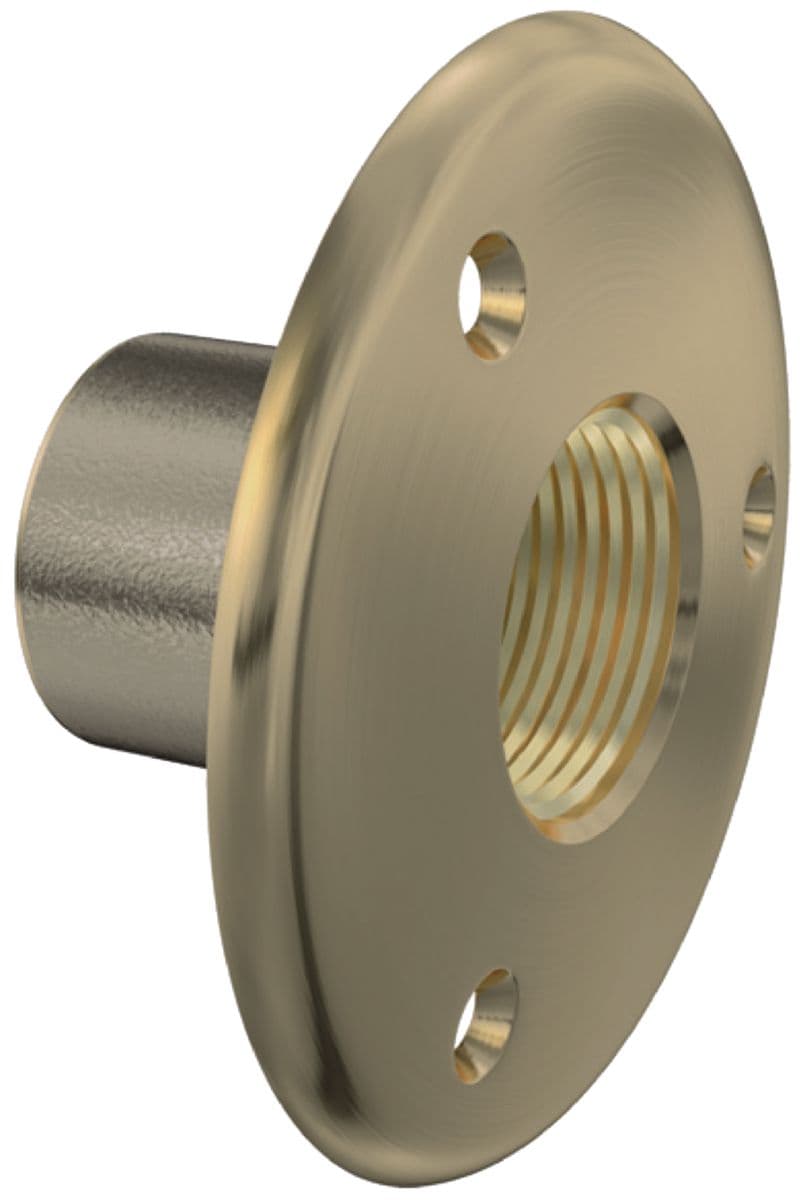 Traversée de cloison femelle femelle 15x21 laiton brut, GRIPP, Réf.006503