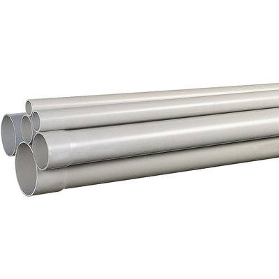 Tube évacuation pvc tubevac nfe + nf me pré manchonné diamètre 80 mm épaisseur 3,0 mm longueur 4m 3040441. disponible abidjan cote d'ivoire.