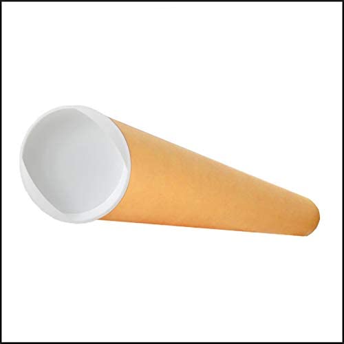 Tube d'emballage carton rond kraft pour posters et grands formats 65 cm. disponible abidjan cote d'ivoire.