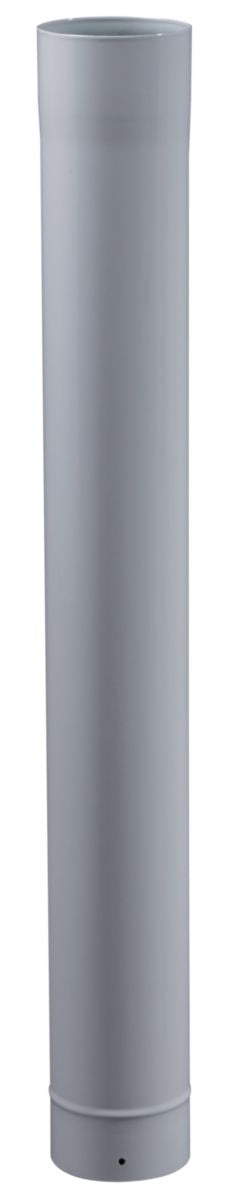 Tuyau rigide email couleur acier émaillé diamètre : 153 lg : 330 mm blanc bois / fioul / gaz réf. disponible abidjan cote d'ivoire.