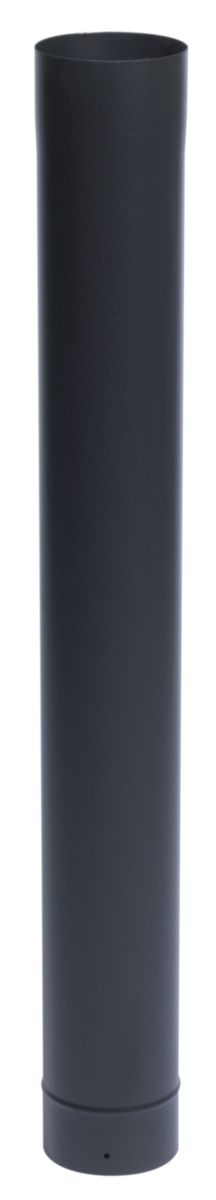 Tuyau rigide email mat acier émaillé diamètre : 180 lg : 1000 mm bois / fioul / gaz réf. disponible abidjan cote d'ivoire.