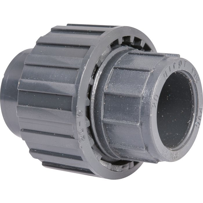 Union 3 pièces avec joint epdm femelle à visser d25 réf b3p40. disponible abidjan cote d'ivoire.