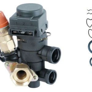 Vanne 3 voies complète pour egalis : nglb/ngvb pour stellis : gvmc - gvsc - modul réf. disponible abidjan cote d'ivoire.