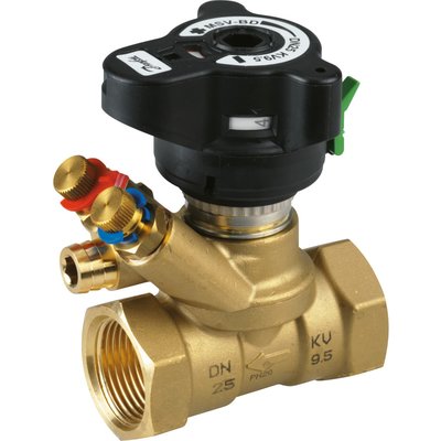 Vanne d'équilibrage msv-bd leno femelle dn32 débit en kvs : 18,00 réf. disponible abidjan cote d'ivoire.