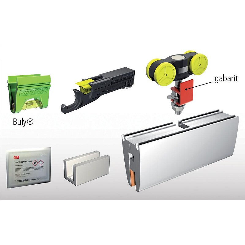 Vantail 80 kg - garniture saf glass 80 - porte verre. disponible abidjan cote d'ivoire.