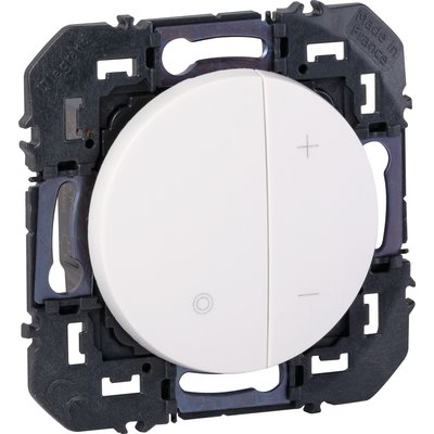 Variateur dooxie - 2 fils sans neutre - blanc - réf. disponible abidjan cote d'ivoire.