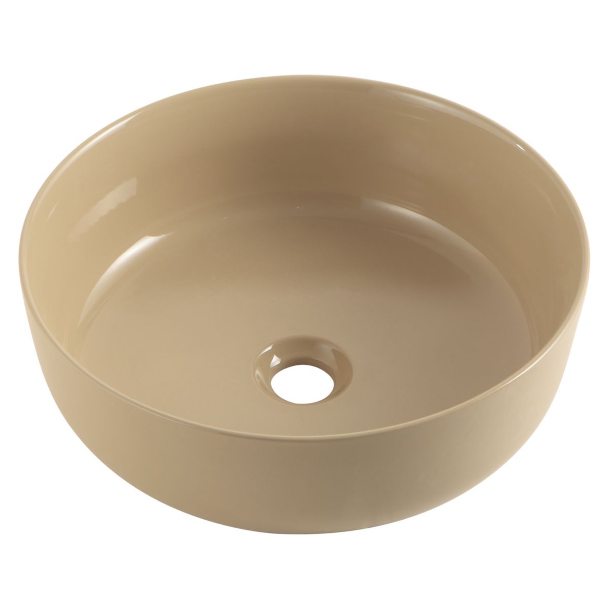 Vasque à poser alterna daily o color beige. disponible abidjan cote d'ivoire.