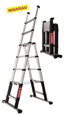 Échelles télescopiques combi 2,3 m tel-72423 - poids 14 kg. disponible abidjan cote d'ivoire.