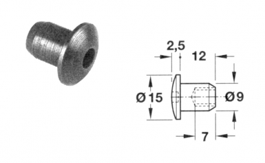 Écrou douille filetage m6 six pans creux​ ​. disponible abidjan cote d'ivoire.