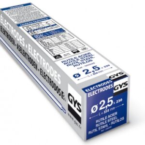 Électrode à enrobage rutile 2,5 (étui de 230 pièces). disponible abidjan cote d'ivoire.