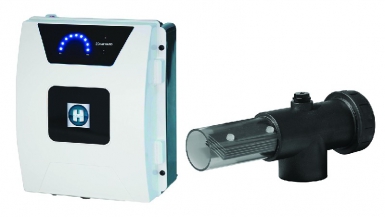 Électrolyseur aquarite® flo-16 - production 16 g/h - taille de la piscine jusqu’à 75 m3 - poids 9 kg. disponible abidjan cote d'ivoire.