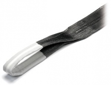 Élingue plate type pes db - largeur 120 mm - longueur 2 m - 4 tonnes - noir. disponible abidjan cote d'ivoire.