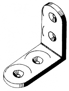 Équerre 49x49 mm réversible ​​ ​. disponible abidjan cote d'ivoire.
