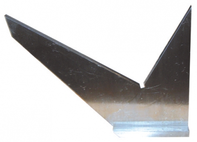 Équerre double onglet acier fraisé rectifié 1/25 - longueur 150 mm. disponible abidjan cote d'ivoire.