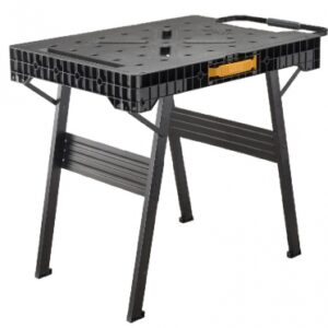 Établi pliable fatmax - lxpxh : 85 x 60 x 80 cm (ouvert) - montage 5 secondes - pieds métalliques - charge max 450 kg - poids 12 kg. disponible abidjan cote d'ivoire.