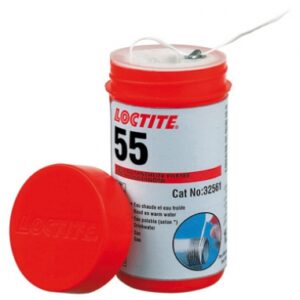 Étanchéité des filetages "loctite 55" - bobine 160 m. disponible abidjan cote d'ivoire.