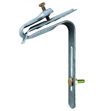 Étrier galvanisé avec plaque + vis gouttière pvc pour plaque ondulée - ø6 x 25 mm. disponible abidjan cote d'ivoire.