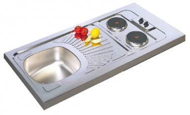 Évier cuisinette modèle "cpae 100" - dimensions 1000 x 600 mm. disponible abidjan cote d'ivoire.