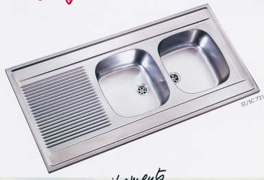 Évier man 721 - 1200 x 600 mm - finition inox satiné. disponible abidjan cote d'ivoire.