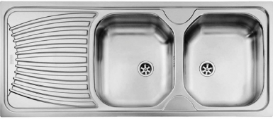 Évier ondula oex 621 - finition inox lisse. disponible abidjan cote d'ivoire.