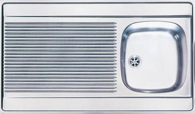 Évier spit spx 711 - 1200 x 600 mm - finition inox satiné - spécial lave-vaisselle. disponible abidjan cote d'ivoire.