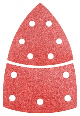 10 disques auto-agrippants bosch 11 trous - bois - pour poncer - grain 120 - 102x62 mm. disponible abidjan cote d'ivoire.