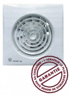 Aérateur silencieux 26 db(a) silent-200cz clapet anti-retour - blanc. disponible abidjan cote d'ivoire.