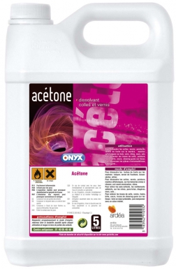 Acétone  dissolvant, dégraissant bidon 5 l. disponible abidjan cote d'ivoire.