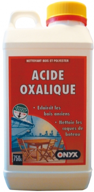 Acide oxalique  éclaircit les bois anciens et exotiques   paquet 750 g - en poudre. disponible abidjan cote d'ivoire.