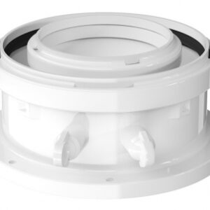 Adaptateur concentrique prise de mesure ø 60/100. disponible abidjan cote d'ivoire.