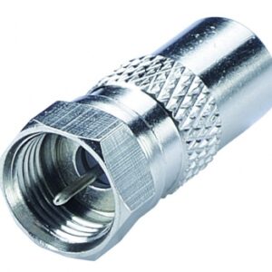 Adaptateur satellite f / tv - " f " mâle / tv 9,52 mm mâle. disponible abidjan cote d'ivoire.