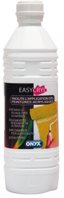 Additif easycryl - retarde le séchage des peintures acryliques  - bidon 1 l. disponible abidjan cote d'ivoire.