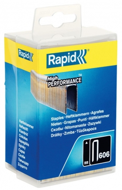 Agrafes 606/25 pour rapid 606 - blister 3600 agrafes. disponible abidjan cote d'ivoire.