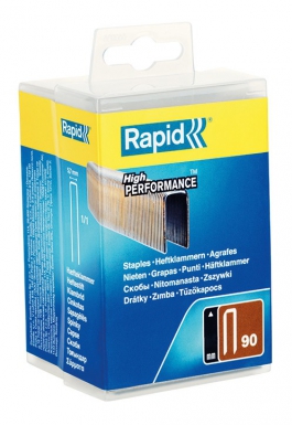 Agrafes n°90 - longueur 25 mm - galva/résine - blister 3000 p. disponible abidjan cote d'ivoire.