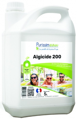 Algicide non moussant 200 - bidon de 5 l. disponible abidjan cote d'ivoire.