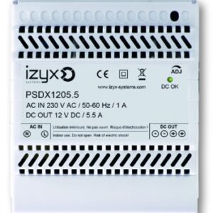 Alimentation sur rail din série psd 1205 tension de sortie 12-14v dc 5,5a / 66w. disponible abidjan cote d'ivoire.