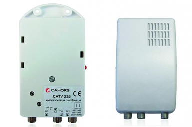 Amplificateur d'intérieur catv 225 filtre lte 5g -sorties : 2 x tv. disponible abidjan cote d'ivoire.