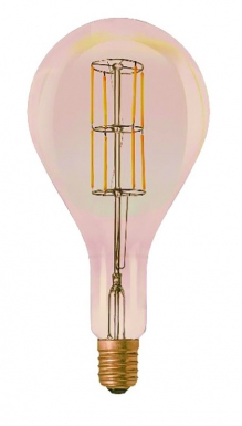 Ampoule led filament goutte geant ambre ps160 e27 8w 806 lm 2700°k bt1. disponible abidjan cote d'ivoire.
