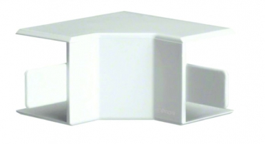 Angle intérieur pour goulotte lf 40x40mm blanc pure. disponible abidjan cote d'ivoire.
