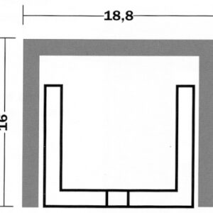 Antipince standard hauteur 2200 finition époxy couleur blanc. disponible abidjan cote d'ivoire.