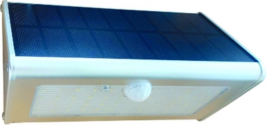 Applique solaire fixe ou détection bf-ss006 3,2 w 1000 lm 4000°k 120° avec détecteur crépusculaire dim. disponible abidjan cote d'ivoire.