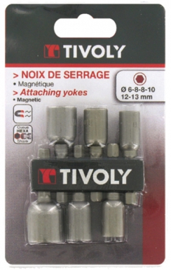 Assortiment noix de vissage pour vis 6 pans - ø 6-8-10-12-13. disponible abidjan cote d'ivoire.