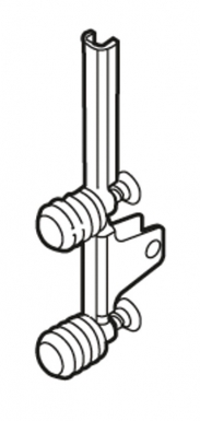 Attache-façade à visser pour tiroir haut. disponible abidjan cote d'ivoire.