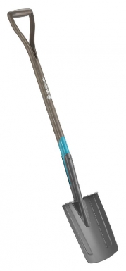 Bêche à bord droit "natureline" - longueur 117 cm - poignée en d - manche hêtre verni. disponible abidjan cote d'ivoire.