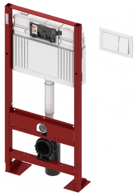 Bâti-support teceprofil - tecebase - h 1120 mm (lxp : 500 x 150 mm) - plaque incluse. disponible abidjan cote d'ivoire.