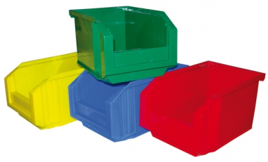 Bac de stockage à bec 624 - 11 litres - l x p x h : 347 x 210 x 200 mm - plastique rouge. disponible abidjan cote d'ivoire.