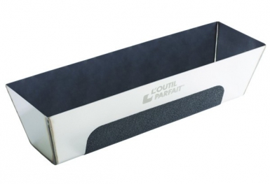 Bac à enduire inox évasé. disponible abidjan cote d'ivoire.